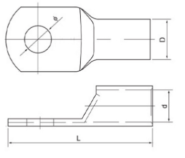 Cable Lug SC drawing